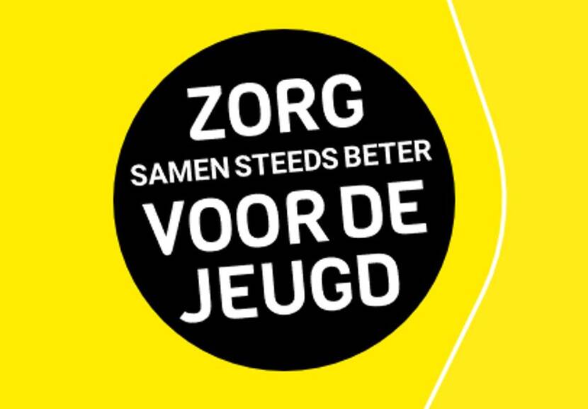 Banner programma Zorg voor de jeugd: zorg samen steeds beter voor de jeugd