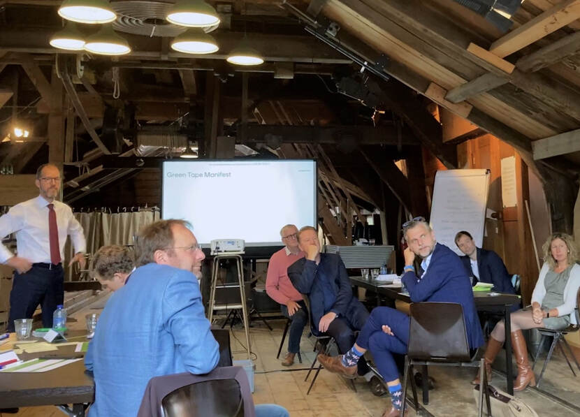 Green tape sessie